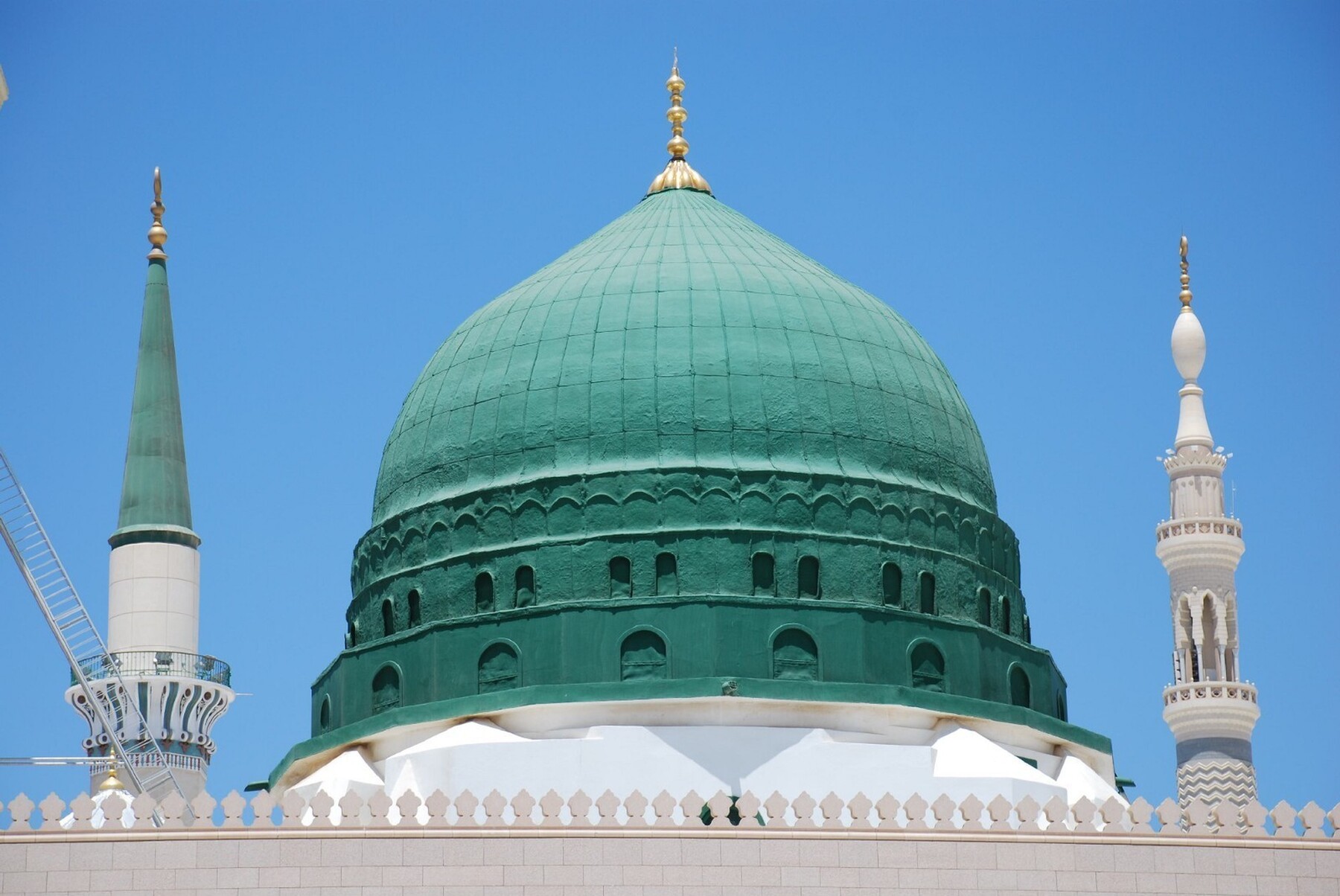 The Green Dome above the Prophet’s grave