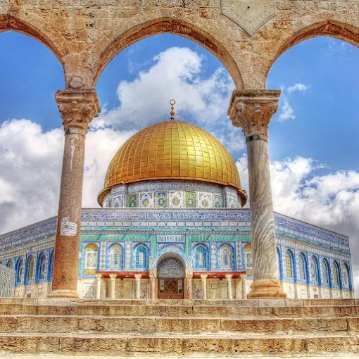 The Dome of the Rock in Jerusalem