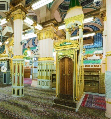 The minbar of the Prophet’s Mosque